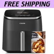 9-in-1 TurboBlaze 6-Qt Air Fryer - Fast, Healthy Cooking with 95% Less Oil