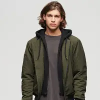 在飛比找Yahoo奇摩購物中心優惠-SUPERDRY 男裝 長袖外套 飛行夾克 Military