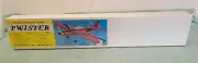 SIG TWISTER Factory Sealed New In Box Control Line Balsa Model Airplane Kit