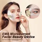 EMS Microcurrent Eye Face Massager Anti-Wrinkle Dark Circles Puffiness Lifting