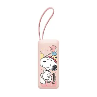 【SNOOPY 史努比】PSN-114-IP 6000mAh 夾心棒行動電源(自帶線/Lightning接頭專用)