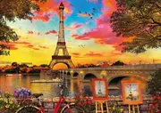 Educa - Sunset in Paris Puzzle 3000pc