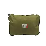 TWIN PACK Sportztrek Self Inflating Hiking Camping Pillow LightWeight Olive/Grey