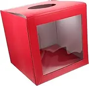 HAPINARY Box Multi Purpose Box Raffle Ticket Container for Events Parties Meetings Capacity Suggestion Box with Smooth Surface for Celebrations and Game