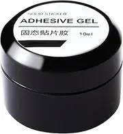 Solid Nail Glue - Soild Nail Glue for Press On Nails | Diyy Solid Gel, Gel, Strong Adhesion Tips Hard, Tips for Home Salon