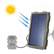 Solar Panel For Wildlife Trail Camera IP66 Waterproof Power Supply Outdoor Hunting Camera 6V 1500mah