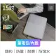 【BUBM】Macbook 15吋纖薄純色防撞防潑水筆電包-灰色(內袋/內膽包)