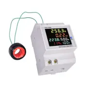 100A Electric Digital Single Phase Rail Energy Watt Hour Power Meter Household