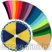 Set of 6 replacement CUSTOM tops ; compatible with lego carousel