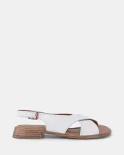 Miss Sofie Collins/White Womens Sandals 37