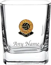 Knight Personalised Oxford Football Mixer Glass