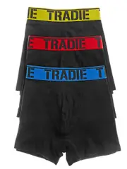Tradie Brights Fitted Trunks 3 pack