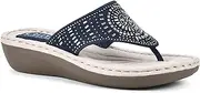 CLIFFS BY WHITE MOUNTAIN Women's Cienna Wedge Sandal