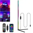 RGB Colour Changing LED Corner Lamp Modern Atmosphere Night Light +Remote Floor