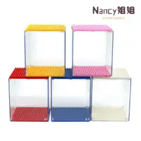 在飛比找蝦皮購物優惠-< Nancy >積木展示盒 禮物防塵盒 亞克力透明收納盒 