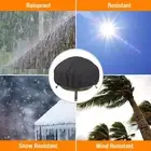Heavy Duty Outdoor FirePit Cover Full Protection for BBQ Grill 122x46CM