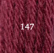 Appleton Tapestry Wool - 11 Yd Skein - Dull Rose Pink Color 147