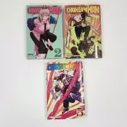 Chainsaw Man Manga Volumes 1, 2 & 5 English Comics Tatsuki Fujimoto Viz Media