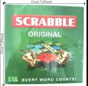 Original Scrabble Mini Educational Travel Board Game