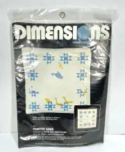 Vintage Dimensions Country Geese #4111 Candlewicking Kit 14"x14" Picture Pillow