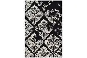 DesignerHandmadeWoolRug-Erase6420-Black/Cream