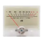 VU Level Meter Sound Pressure Meter Level Meter Gauge 2.1x2.6inches