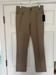 TRAVIS MATHEW Men's Open To Close Performance Pants~Khaki~32~1MT435