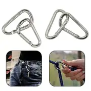 CARABINER CLIPS HOOKS HEAVY DUTY SPRING SNAP CLIP SNAP ROPE KARABINER CLIP