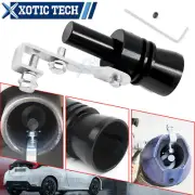 Universal Turbo Sound Exhaust Muffler Pipe Whistle Car Oversize Roar Maker Black (for: Mitsubishi)