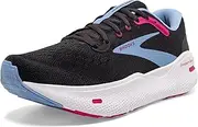 [Brooks] Women s Ghost Max Cushion Neutral Running & Walking Shoe - Ebony/Open Air/Lilac Rose - 7 Medium