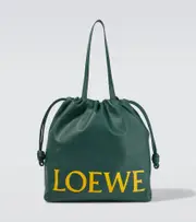 [Loewe] Loewe Flamenco logo leather tote bag