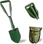 Folding Camping Shovel, Foldable Shovel for Digging, Portable Lightweight Outdoor Tactical Survival Shovel