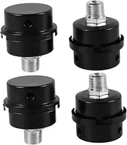 iplusmile 4pcs Air Compressor Intake Filter Sound Muffler Replacement Air Compressor Filter for Easy Installation and Maintenance Removes Impurities for Efficient Operation