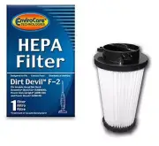 EnviroCare Premium Replacement HEPA Vacuum Filters Designed to Fit Dirt Dev