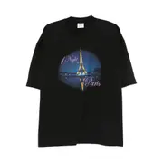 [Vetements] Vetements Eiffel Tower-print T-shirt L BLACK