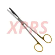 Set of 2 TC Mayo-Harrington Scissors, 14", Curved, Premium