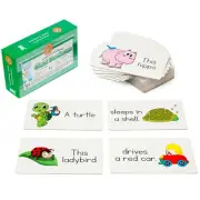 Making Funny Stories Giant Dominoes Early Learning to Read Sentences Kids Child