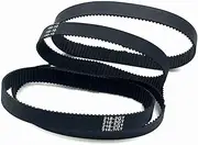 Drive Belts 2GT Closed Loop Rubber Timing Belt Length 170 174 178 180 190 192 Mm Width 6/10/15mm 3D G2M Synchronous Belt GT2 Drive Toothed Belt(190mm-2GT-(95 Teeth),15mm)