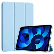For Apple iPad Air 5th /4th Gen 10.9 inch 2022 /2020 Folio Leather Smart Magnetic Flip Stand Case Cover (Sky Blue)