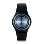 【SWATCH】NEW GENT 原創系列手錶 CIRCLED LINES 炫光藍 男錶 女錶 瑞士錶 錶(41MM)