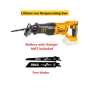 Ingco Li-ion Cordless Reciprocating Saw 20V Skin Only CRSLI1151
