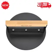 Smash Burger Press 6 inch, Round Burger Smasher Grill Press for Griddle Bacon P