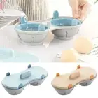 Microwave Egg Poacher,Poached Egg Cooker, Egg Maker Poached Egg Steamer Kitchek