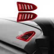 Side Air Outlet Vent Defogger REAL HARD Carbon Fiber For Subaru WRX STI 22-2023