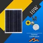 12V 10W Solar Panel Mono Battery Charger Power Charging Caravan Camping Boat