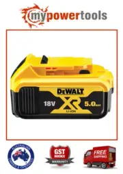 Genuine DeWalt DCB184-XE 18V 5.0Ah XR Li-Ion Cordless Battery with Power Gauge