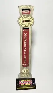Cigar City Brewing Company Hecho A Mano Beer Tap Handle 12.5” Tall - Brand New!