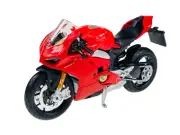 BBURAGO DUCATI PANIGALE V4 1:18 MOTORCYCLE DIE CAST METAL MODEL NEW IN BOX