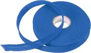 uxcell 3/4 Inch Single Fold Bias Tape Polyester Continuous Bulk Bias Tape for Sewing, Seaming Quilting Hemming Binding Crafts (Bright Blue 25 Yards)
