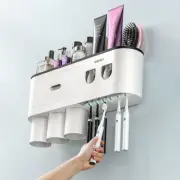 Uv Light Automatic Toothpaste Dispenser Cleaner Toothbrush Holder Wall Squeezer